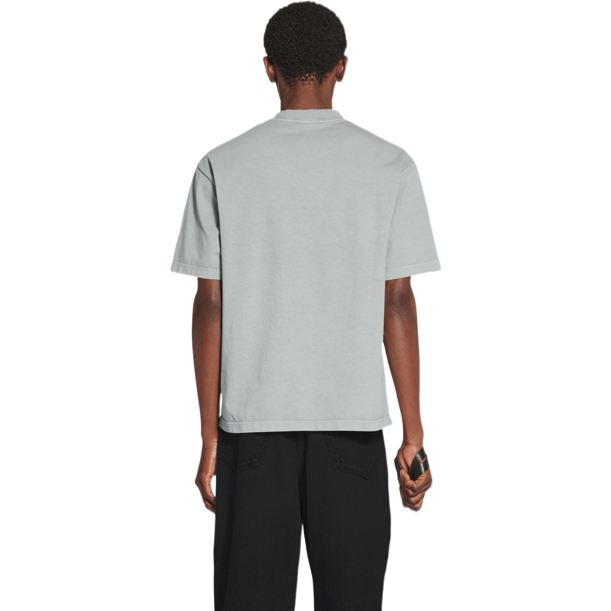 Balenciaga BB T-Shirt Medium Fit 'Grey' 612966TNVG79244