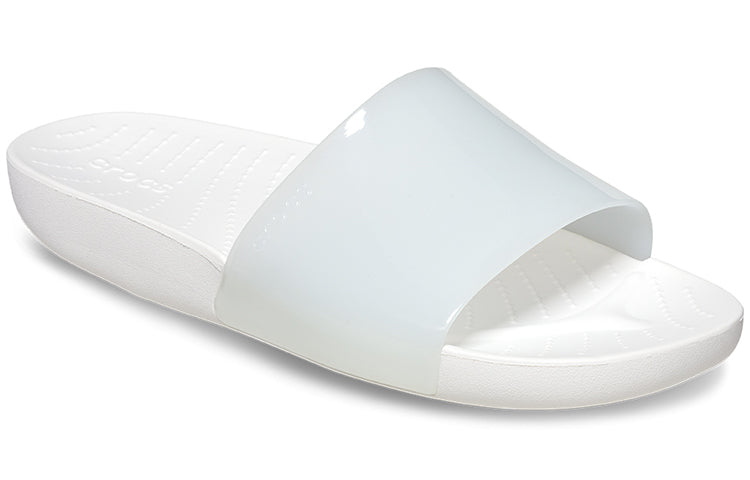 (WMNS) Crocs Splash Slide Sandal 'White' 208538-100