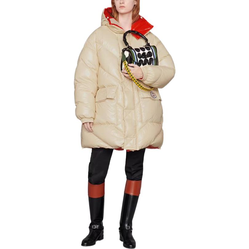 (WMNS) Gucci Reversible Down Padded Nylon Jacket 'Red' 675731-Z8AR1-7708