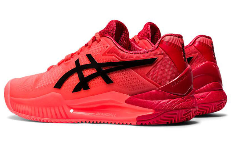 (WMNS) ASICS Gel-Resolution 8 Clay 'Tokyo Red Black' 1042A133-701