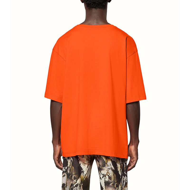 HERON PRESTON Logo Recycled T-shirt 'Orange' HMAA025C99JER0012200
