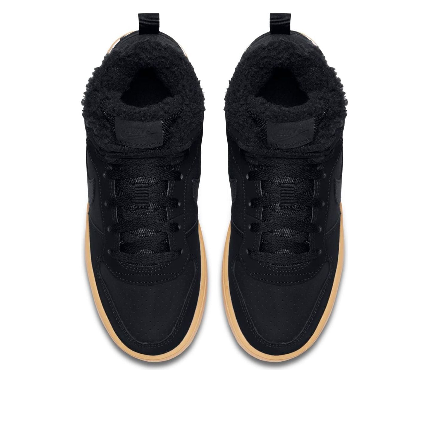 (GS) Nike Court Borought Mid Winter 'Black Gum' AA3458-002