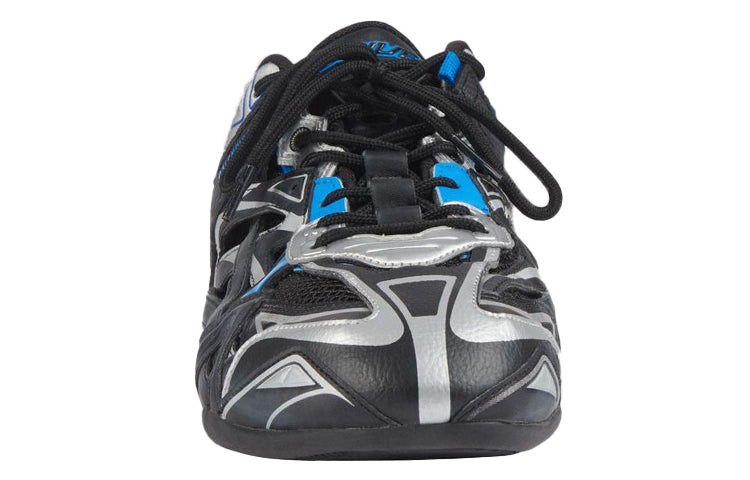 Balenciaga Drive Sneakers 'Black Silver Blue' 624343W2FD11041
