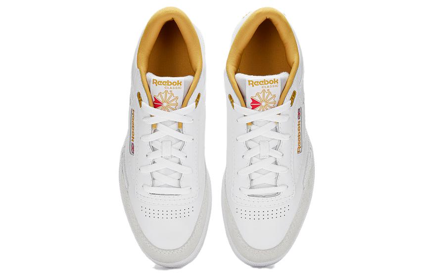 Reebok Classics Club C Mid II 'White Yellow' 100033036