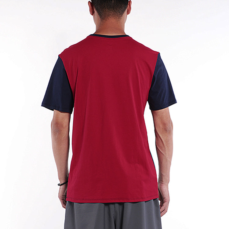 Air Jordan Contrasting Colors Sports Short Sleeve T-Shirt Men's Black Red AV8451-451