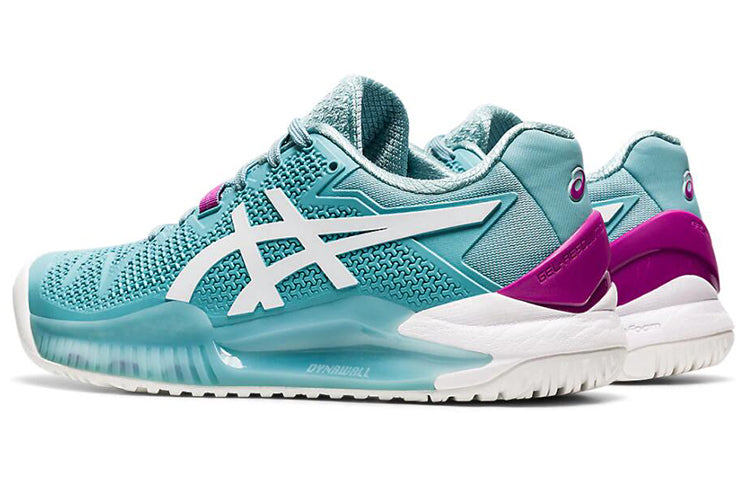 (WMNS) ASICS Gel Resolution 8 'Smoke Blue' 1042A072-403