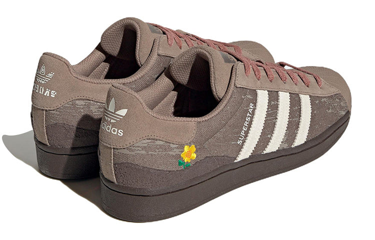 adidas originals Superstar 'Graybrown Light Gray White' IG9629