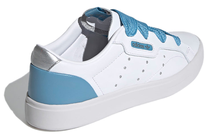 (WMNS) adidas originals Sleek White/Blue FY5037