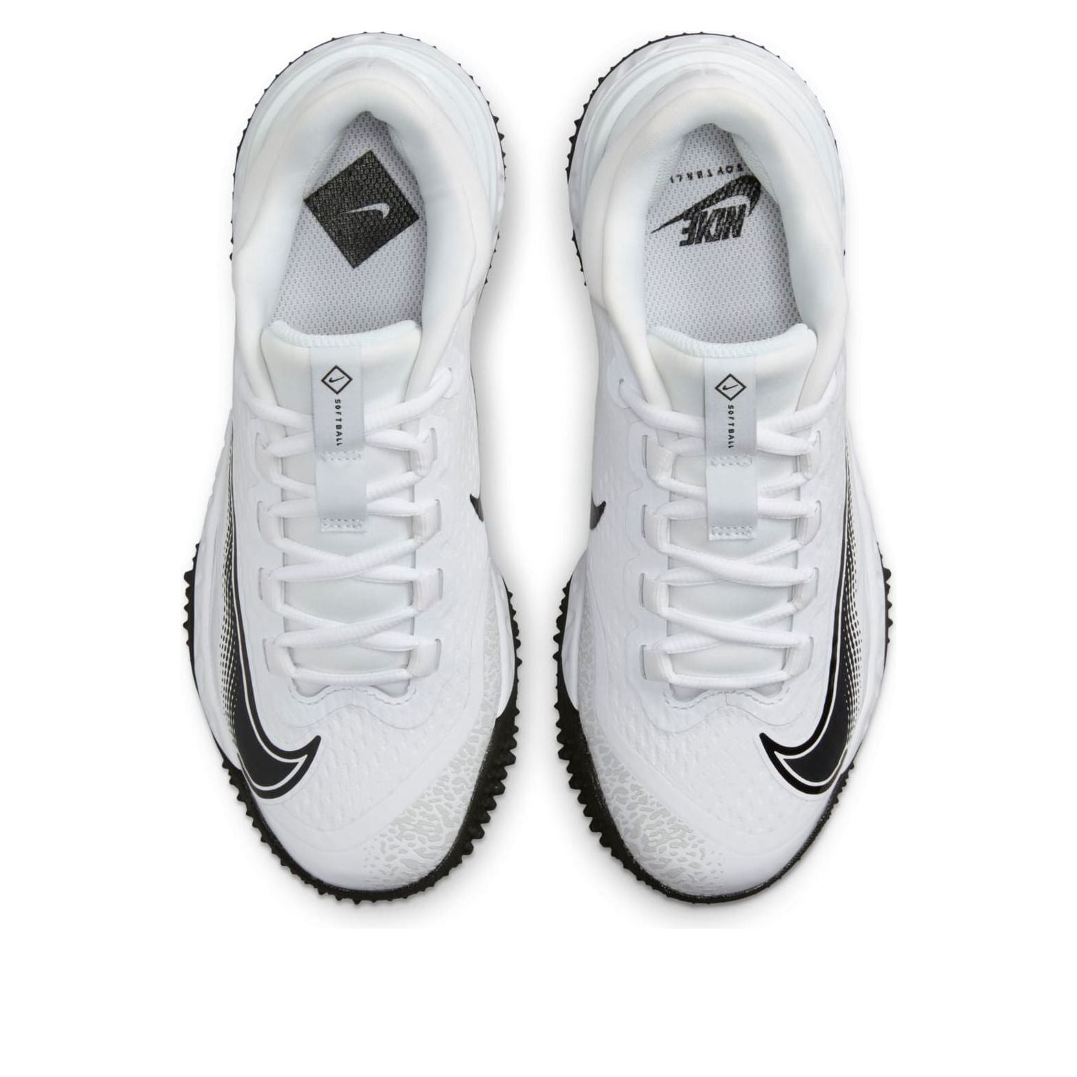 (WMNS) Nike Alpha Huarache Elite 4 Turf 'White Black' FD2746-100