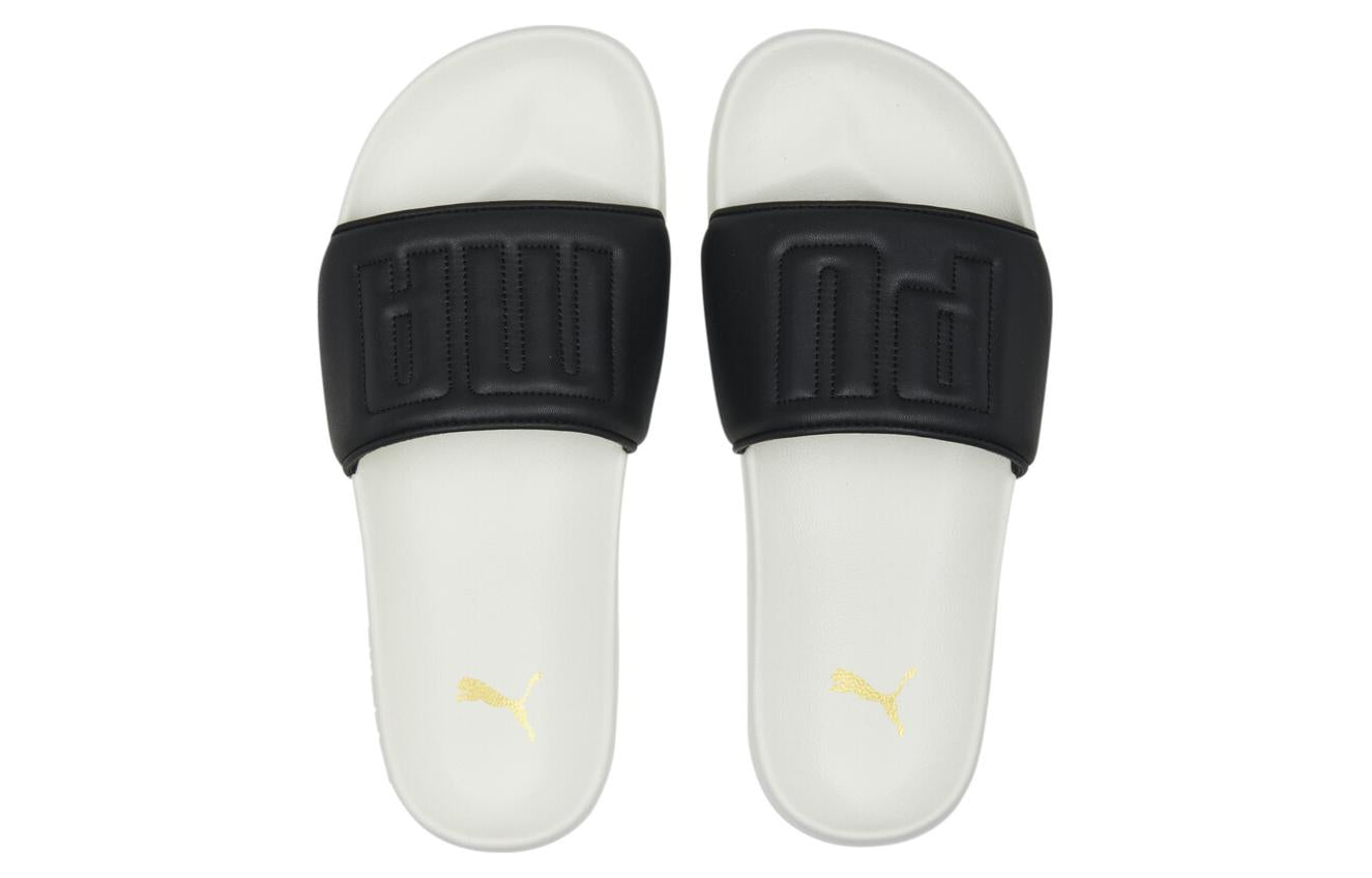 (WMNS) PUMA Leadcat 2.0 Quilted Slide 'Black Pristine' 389119-01