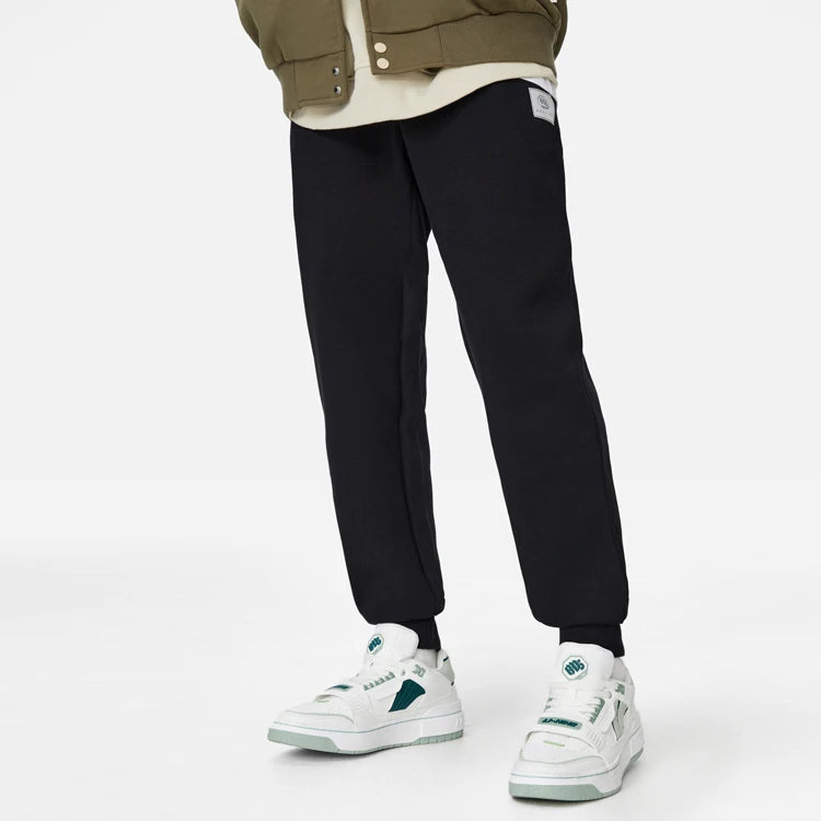 Li-Ning BadFive Logo Sweatpants 'Black' AKLSB95-3