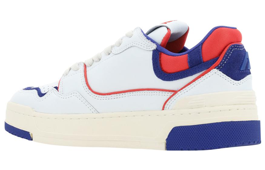 (WMNS) Autry CLC Leather Sneakers 'White Blue Red' ROLW-MM05