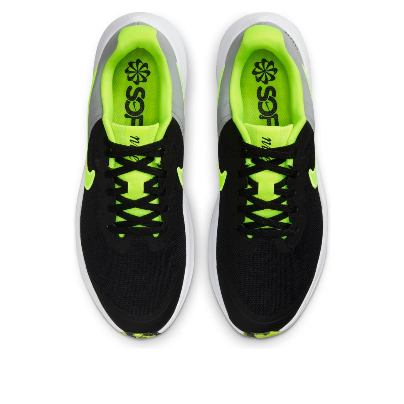 (GS) Nike Star Runner 3 Play 'Black Grey Green' DJ1512-001