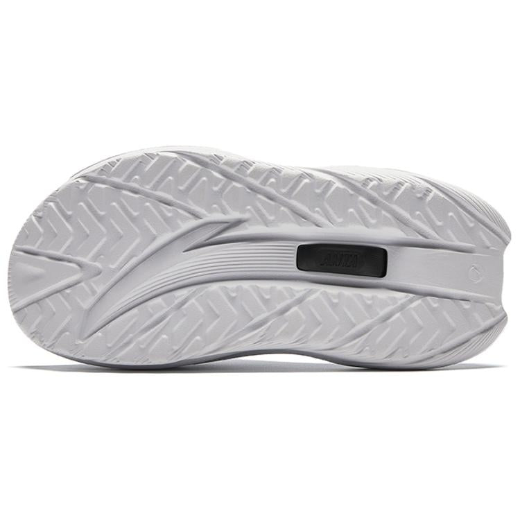 (WMNS) ANTA Casual Slippers 'White Silver Black' 122438521-1
