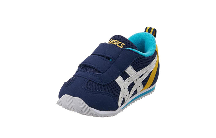 (TD) ASICS ldaho Baby 3 Running Shoes Blue/White TUB165-5001