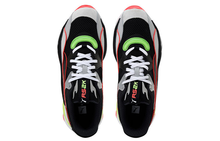 PUMA Rs-2k Internet Exploring Low-Running Shoes Black/Grey/Red 373309-22