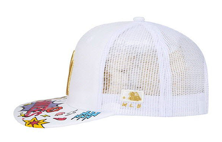 MLB New York Printing White Baseball Cap 32CPLA811-50W