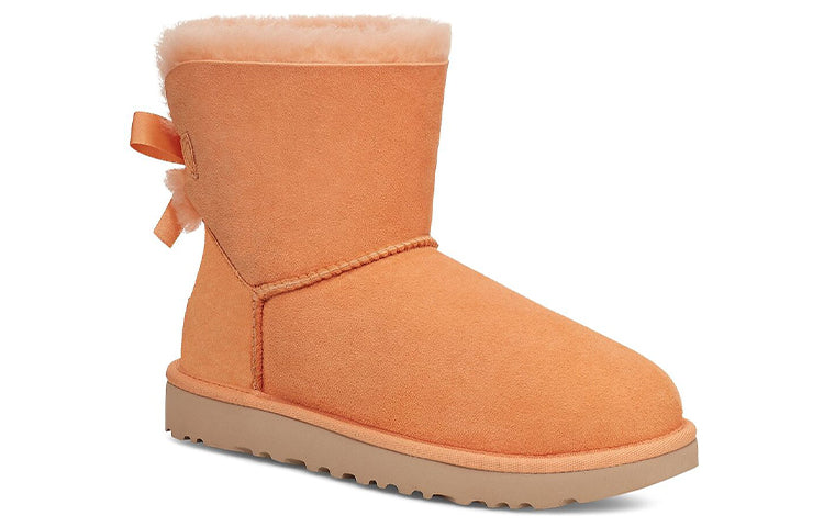 (WMNS) UGG Mini Bailey Bow II 'Orange' 1016501-SSD