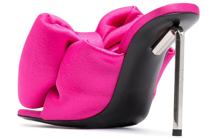 (WMNS) Off-White Fuchsia Fabric Allen Muller Shoes Purple OWIJ006R21FAB0013200