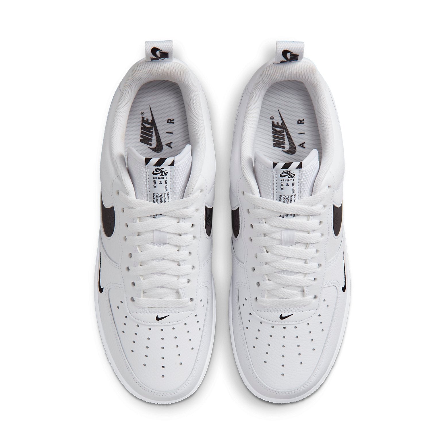 Nike Air Force 1 Low 'Multi-Etch Swoosh White Black' FV1320-100