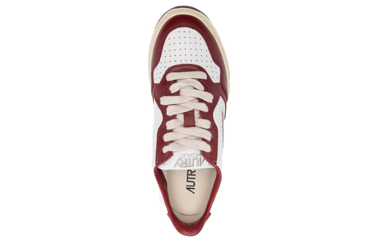 (WMNS) AUTRY Medalist Low Bicolor 'White Burgundy' AULW-WB35