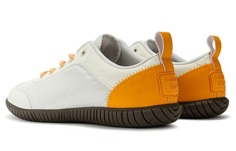Onitsuka Tiger Tsunahiki AP Cozy Breathable Low Top Casual Shoes/Sneakers White Orange Splicing 1183B767-100
