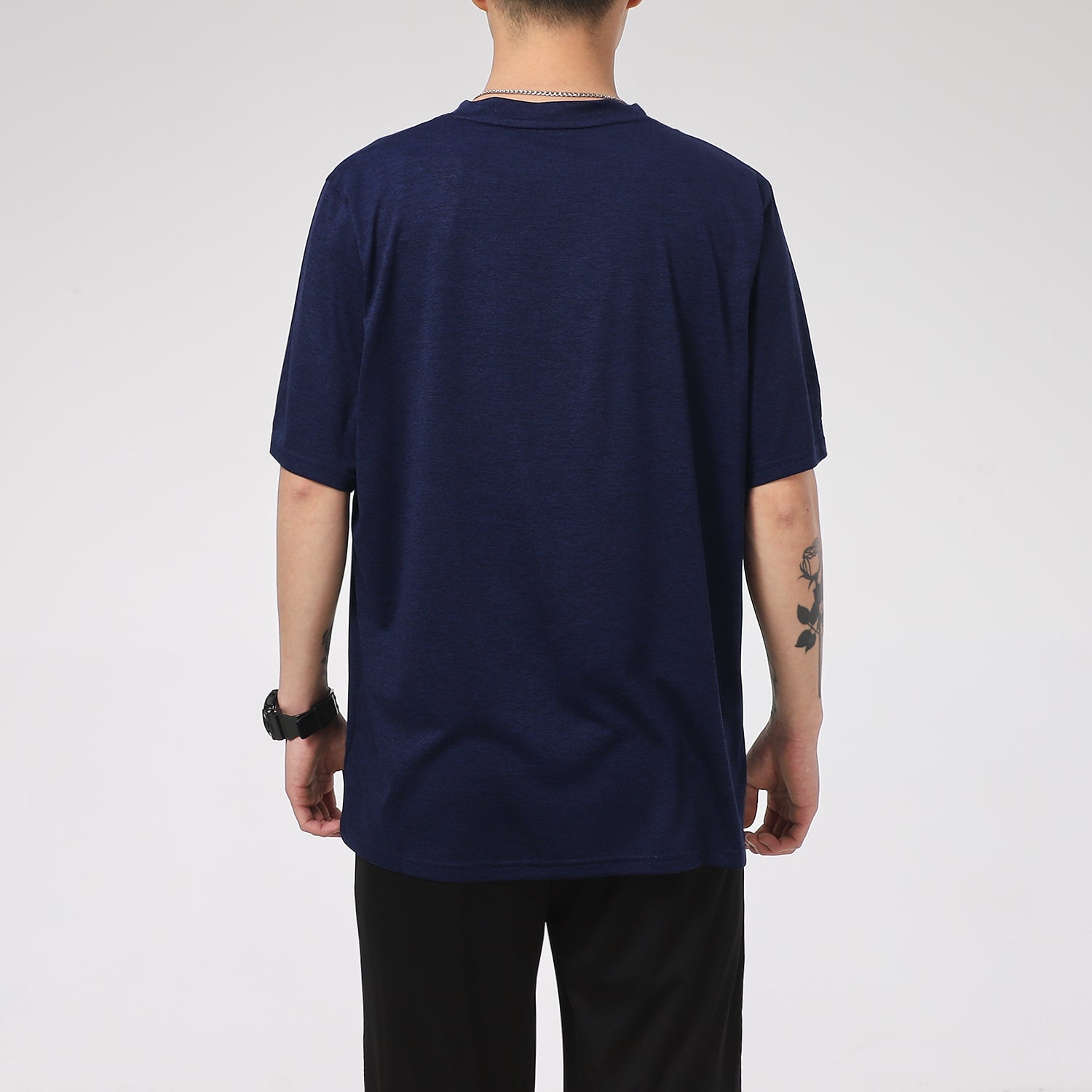 PUMA Train Favorite Heather T-shirt 'Navy' 520139-06