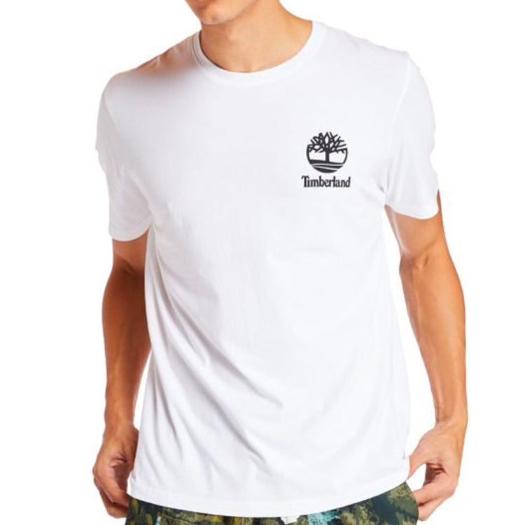 Men's Timberland SS20 Printing Short Sleeve White A235A100
