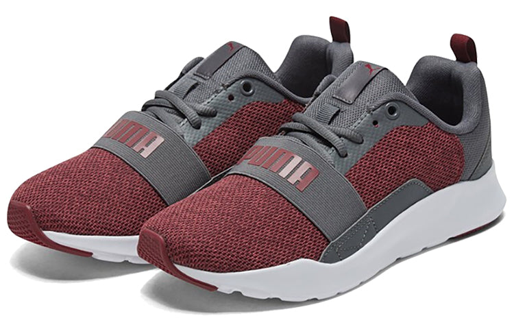 PUMA Wired Mesh 2.0 Grey/Red Low sneakers 370169-02
