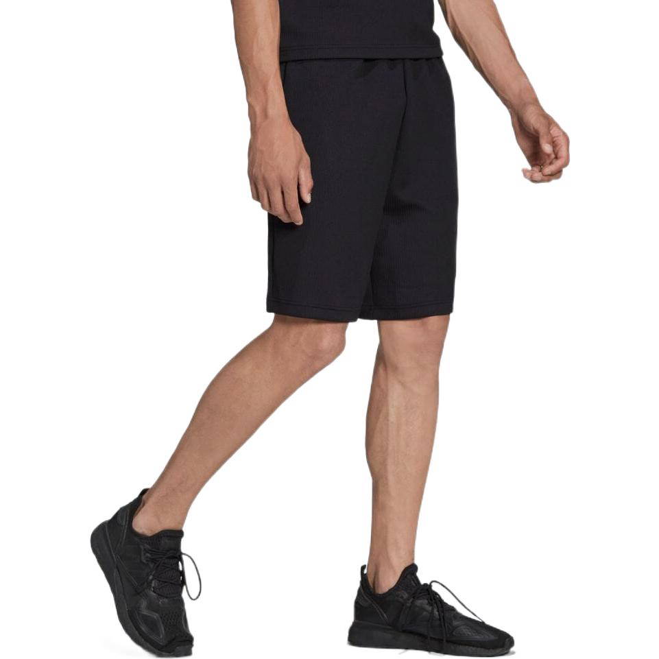 Men's adidas Solid Color Straight Shorts Black HC4616