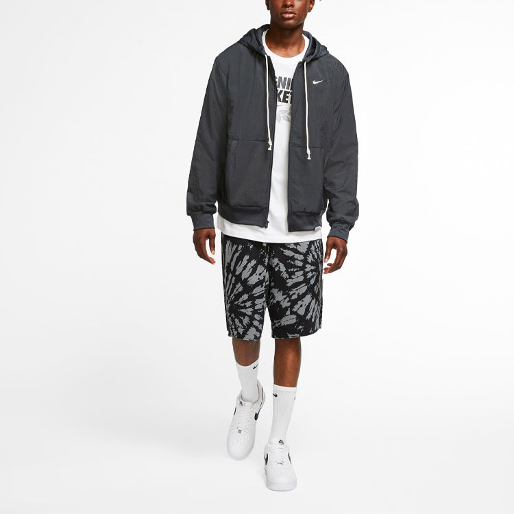 Nike Standard Issue Basketball hoodie Jacket Smoke Grey CK6806-070