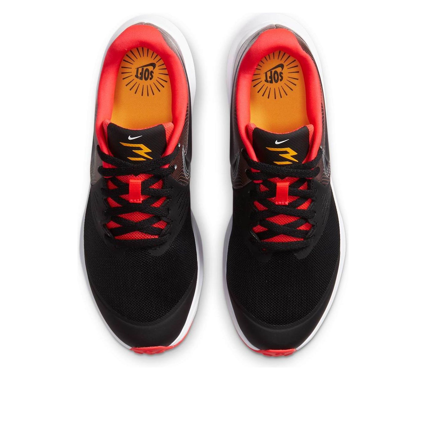 (GS) Nike Russell Wilson x Star Runner 2 'Black Laser Crimson' CZ2313-001