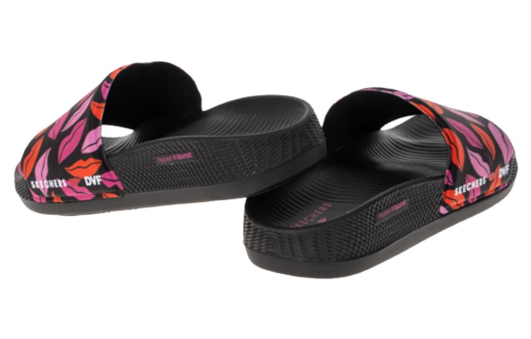 (WMNS) Skechers Hyper Goodyear DVF 'Black Pink Red' 140465-BKMT