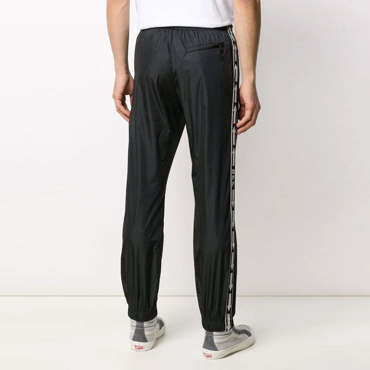Off-White Black Casual Sports Pants Black OMCA086R20G450011000