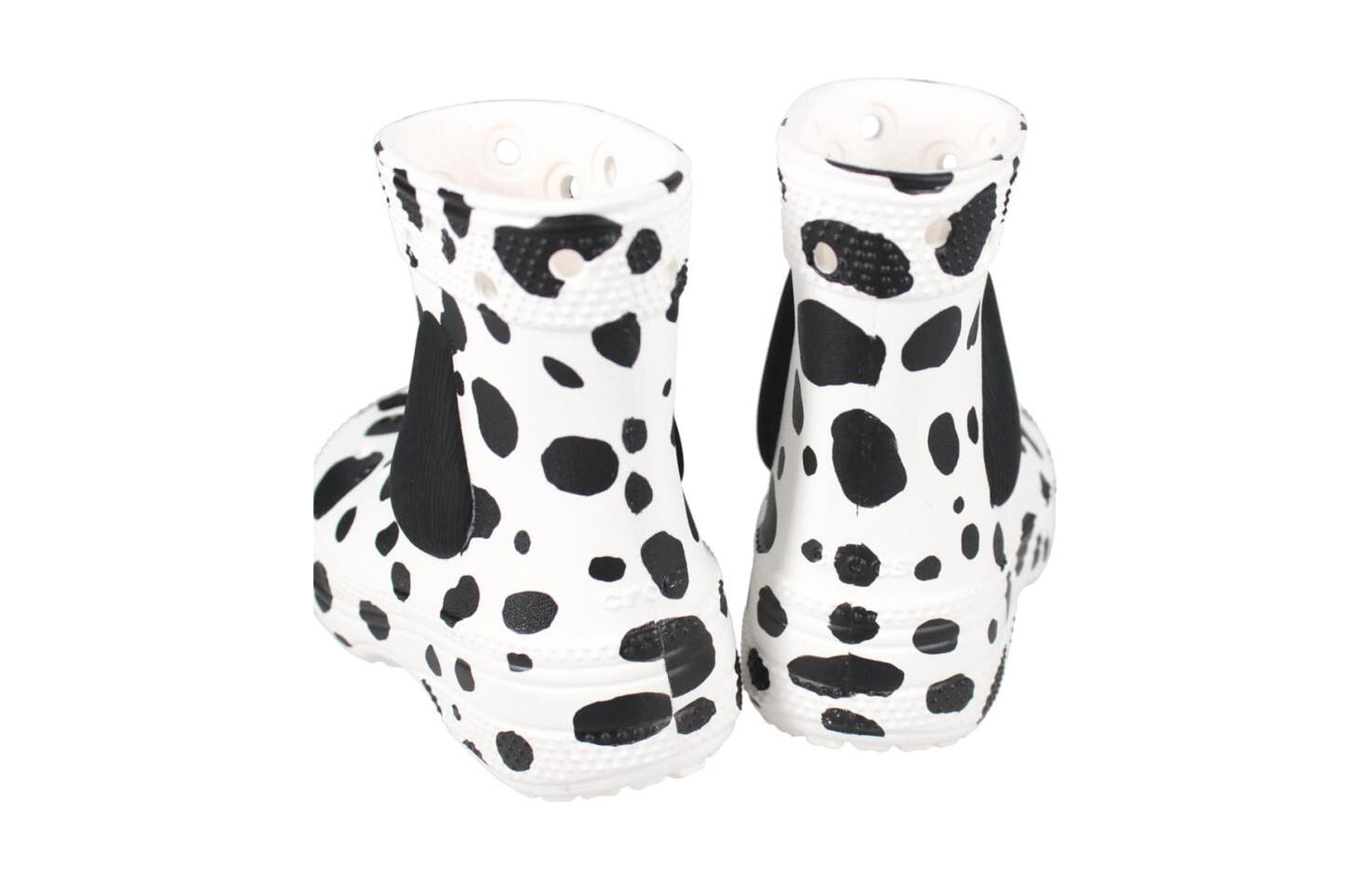 (TD) Crocs Classic I AM Dalmatian Boots 'White Black' 209079-103