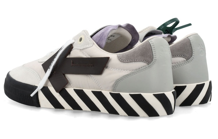 Off-White New Vulcanized Low 'White Black' OMIA232F22LEA0010110