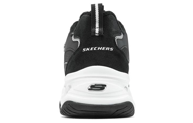 (WMNS) Skechers DLites 4.0 'Black' 896044-BLK
