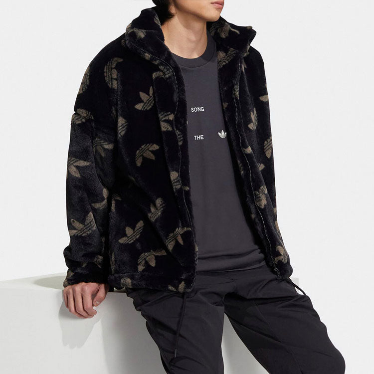 adidas Monogram Fur Jacket HR3179