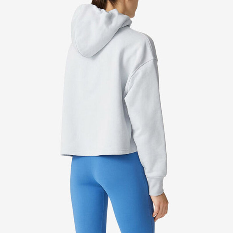 (WMNS) KENZO SS21 Cotton Hoodie Light Blue Gray FB52SW6264MS-93