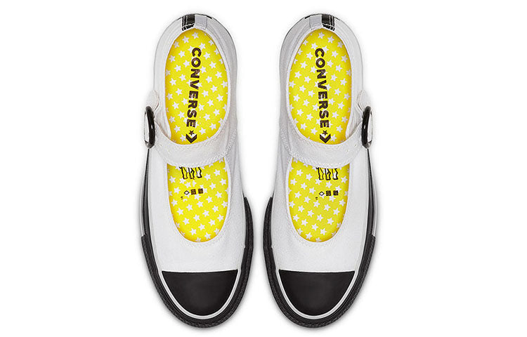 (WMNS) Converse Chuck Taylor All Star Mary Jane Low Top 'Black White' 564318C