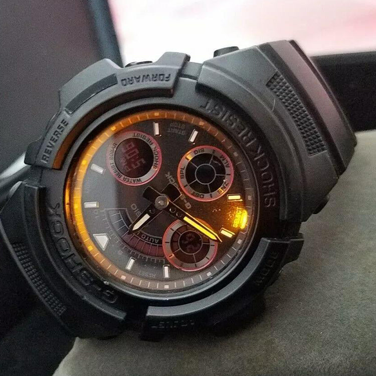 CASIO G-Shock Analog-Digital 'Black' AW-591ML-1A