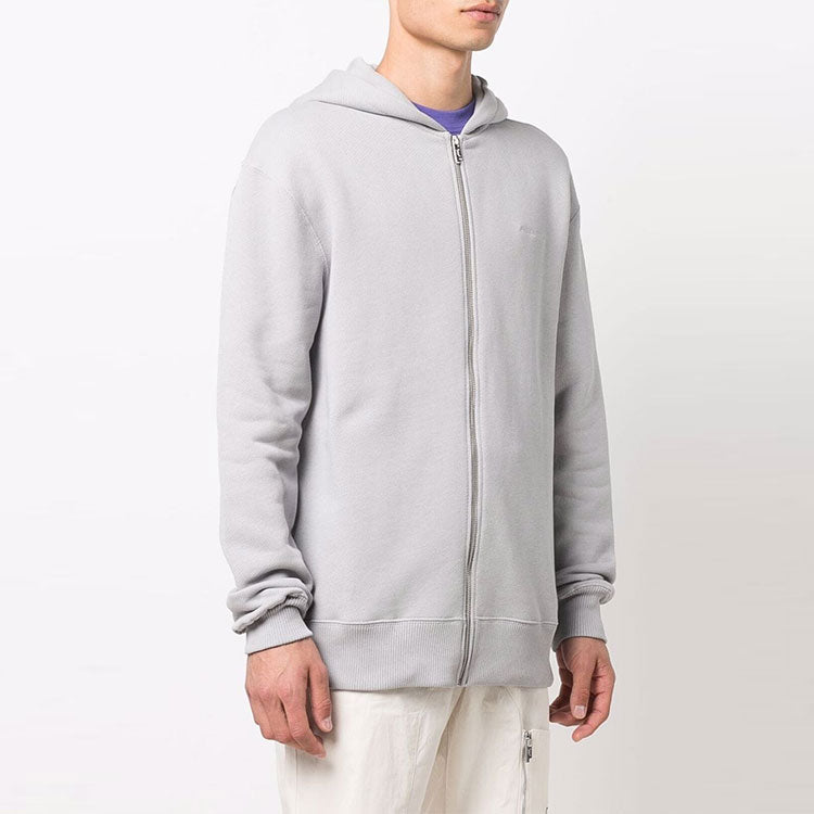 A-COLD-WALL* Logo Zip Hoody Jacket 'Grey' ACWMW044-GREY