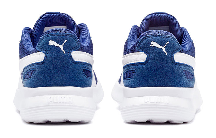 (GS) PUMA St Activate Sports Running Shoes Blue/White 369069-08