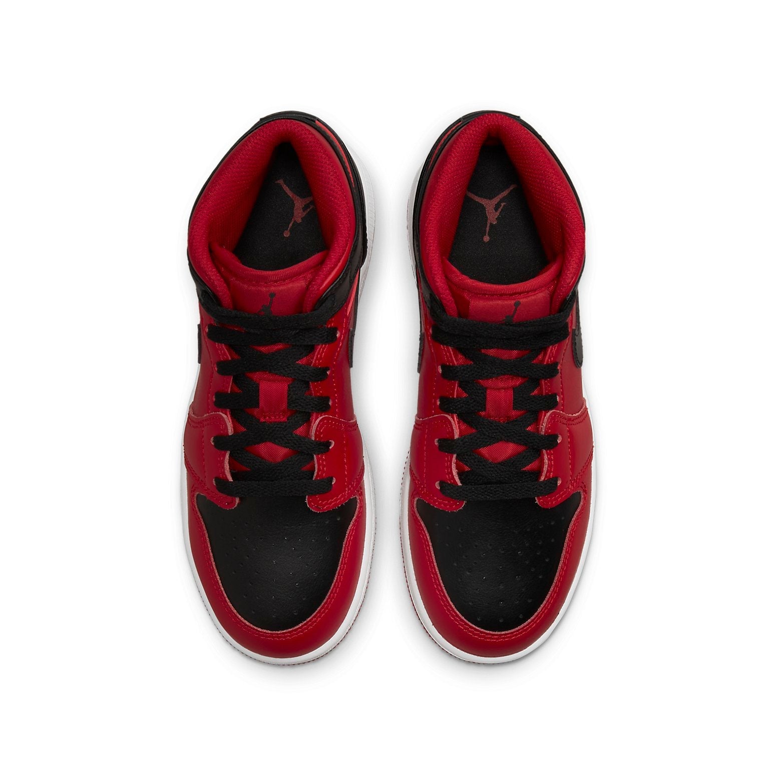 (GS) Air Jordan 1 Mid 'Reverse Bred' 554725-660