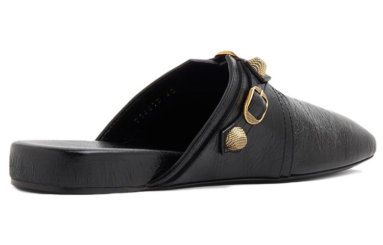 Balenciaga Cozy Beach Mukes 'Black' 716613WAD4F1080