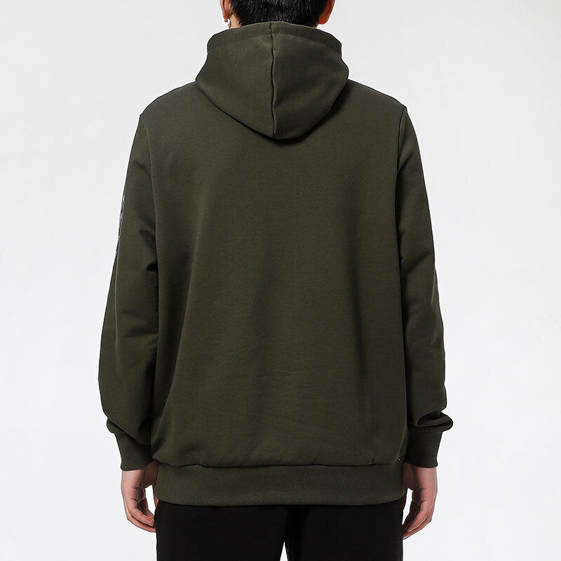 PUMA Graphic Hoodie 'Olive Green White' 531243-70