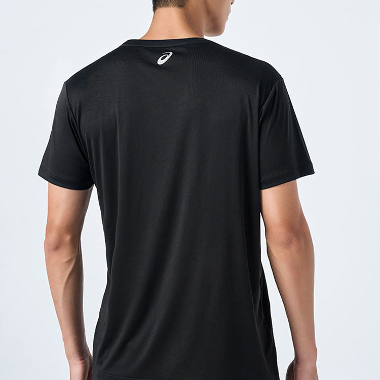 ASICS Spiral Logo SS Tee 'Black' 2011C743-001