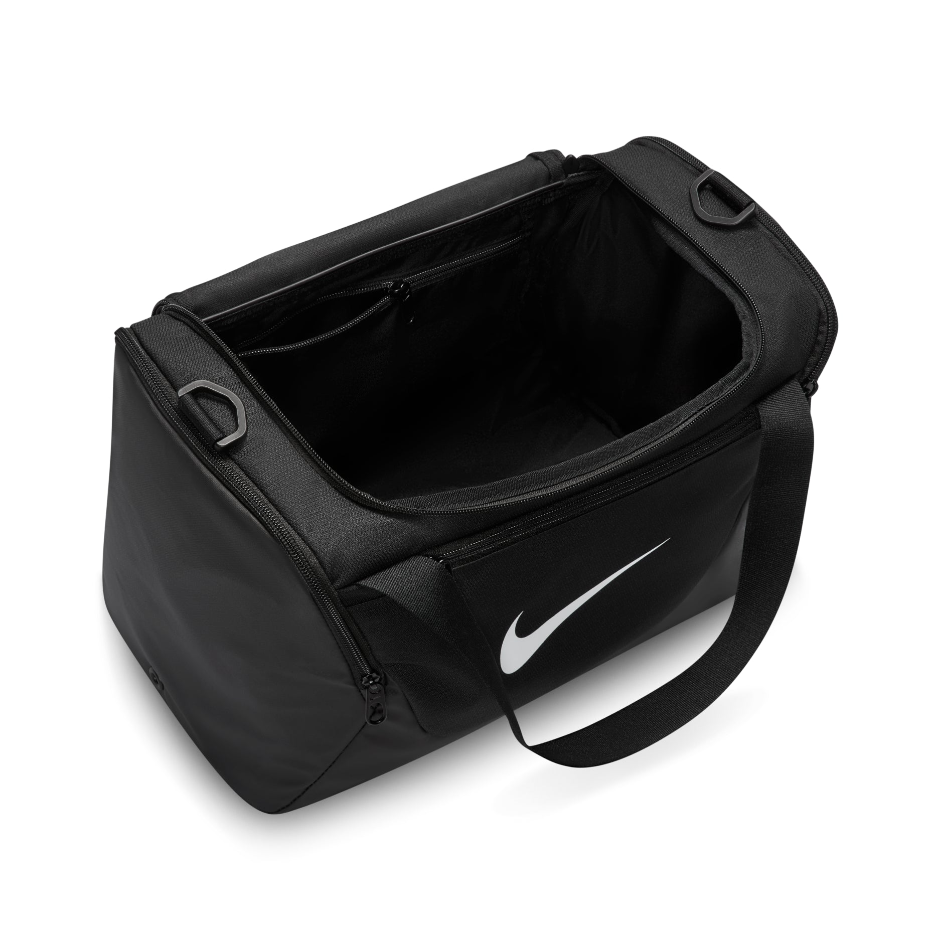 Nike Brasilia 24L Training Canvas Bag 'Black Whtie' IB4398-010