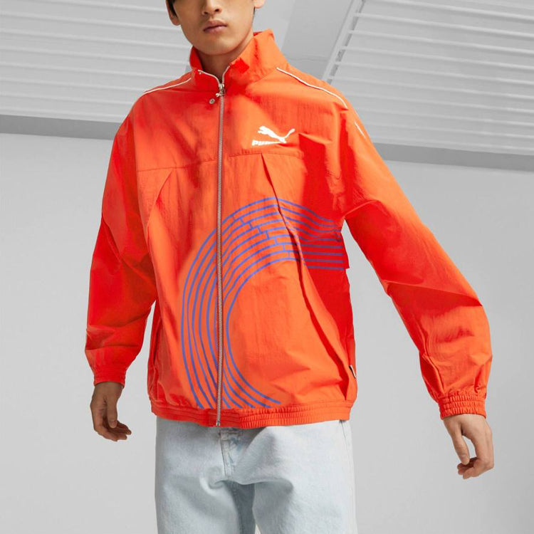 PUMA Track Meet T7 Track Jacket 'Orange' 539020-20