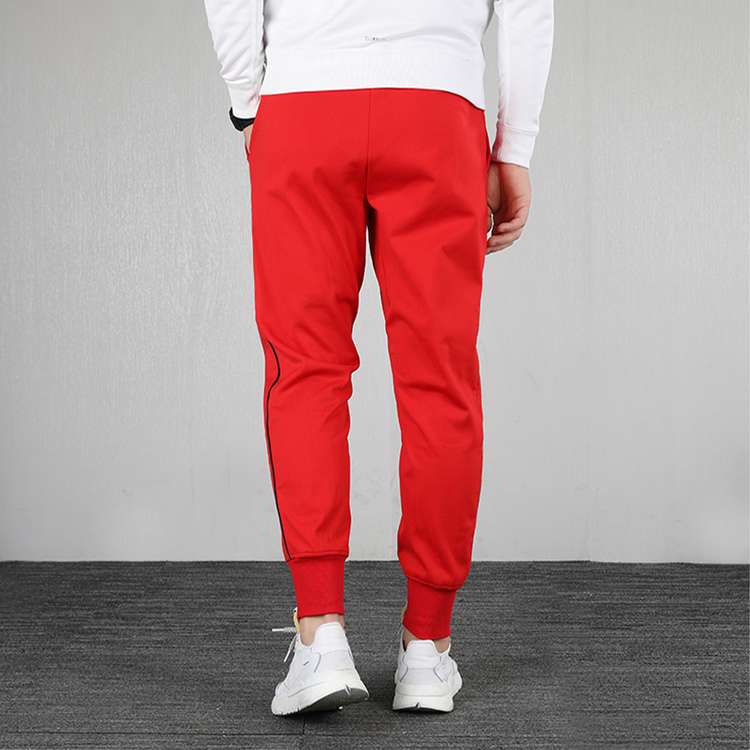 Men's adidas Cozy Casual Red Sports Pants/Trousers/Joggers FH7689